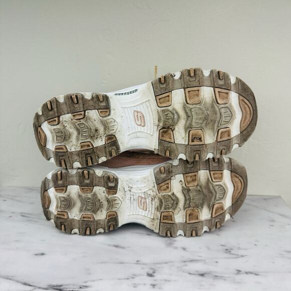 Skechers D’lights Bright Blossoms Pink Sneakers Women’s Size 8 - Picture 6 of 8